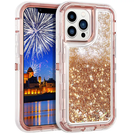 Apple iPhone 6/6S/7/8/Plus/SE 2020 Glitter Clear Transparent Liquid Sand Watering Case - i-Station Mobile Phone & Electronic Device Repair and Accessories