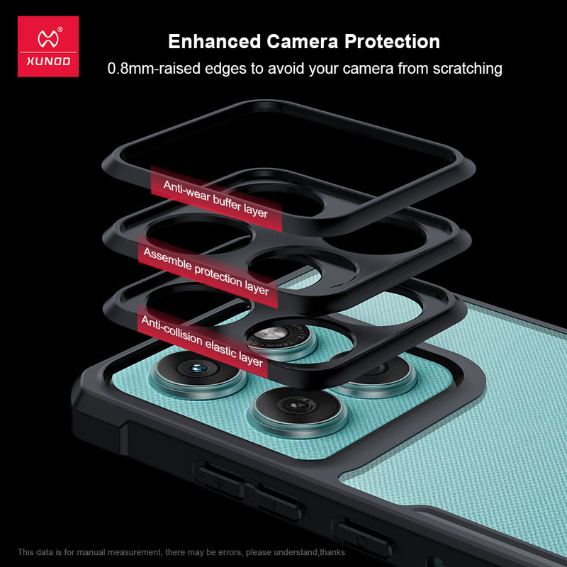 Load image into Gallery viewer, Motorola Moto Edge 60 Fusion Minimalist Clear Full-Body Shockproof Case - i-Station Mobile Phone & Electronic Device Repair and Accessories