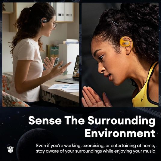 Transformers TF-T07 OWS Ear Hook Earbuds Bluetooth 5.4 Earphones - i-Station Mobile Phone & Electronic Device Repair and Accessories