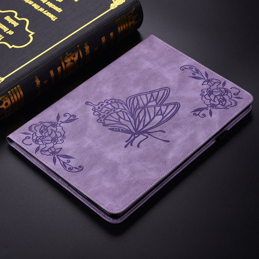 Apple iPad Mini 6/7 8.3'' 6/7th Gen (2021/2024) Flower Printed Full Cover Flip Case - i-Station Mobile Phone & Electronic Device Repair and Accessories