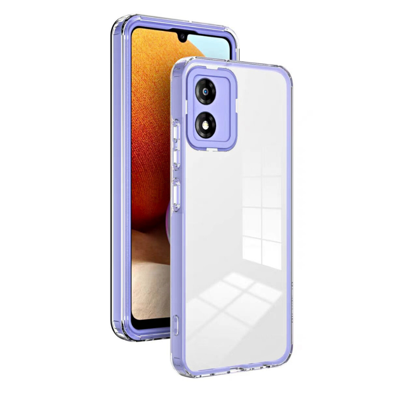 Load image into Gallery viewer, Motorola Moto E22/E22i Airbag Shockproof 3-in-1 Transparent Silicone Hard Essentials Series Case - i-Station Mobile Phone & Electronic Device Repair and Accessories