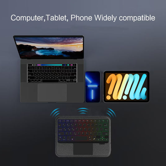 Apple iPad Mini 6/7 8.3'' 6/7th Gen (2021/2024) Smart Wireless Trackpad Keyboard Flip Case With Backlit - i-Station Mobile Phone & Electronic Device Repair and Accessories