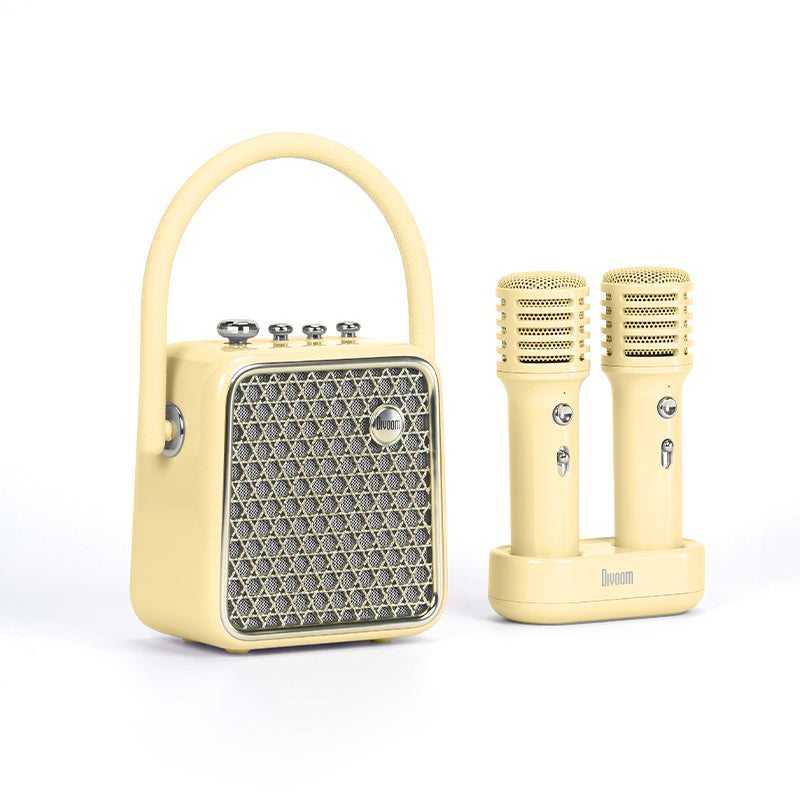 Divoom SongBird-HQ-SE Portable Bluetooth Speaker Dual Microphone Microphone Singing Camping Birthday Perfect Gift - i-Station Mobile Phone & Electronic Device Repair and Accessories
