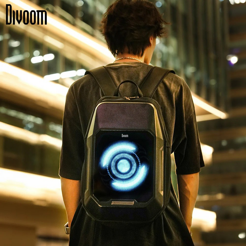 Load image into Gallery viewer, Divoom Cyberbag Pixel Art LED Backpack - i-Station Mobile Phone & Electronic Device Repair and Accessories