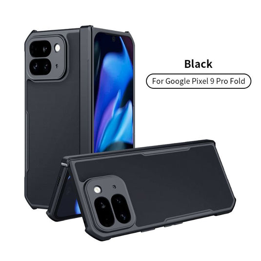 Google Pixel 9 Pro Fold - Transparent Folding Cover Airbag Shockproof Case - i-Station Mobile Phone & Electronic Device Repair and Accessories