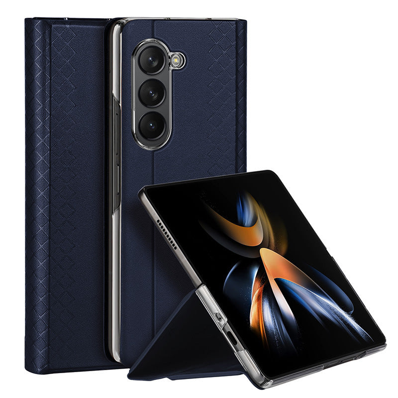Load image into Gallery viewer, Samsung Galaxy Z Fold5 - Minimalist Luxury Flip Wallet Shockproof Case - i-Station Mobile Phone & Electronic Device Repair and Accessories