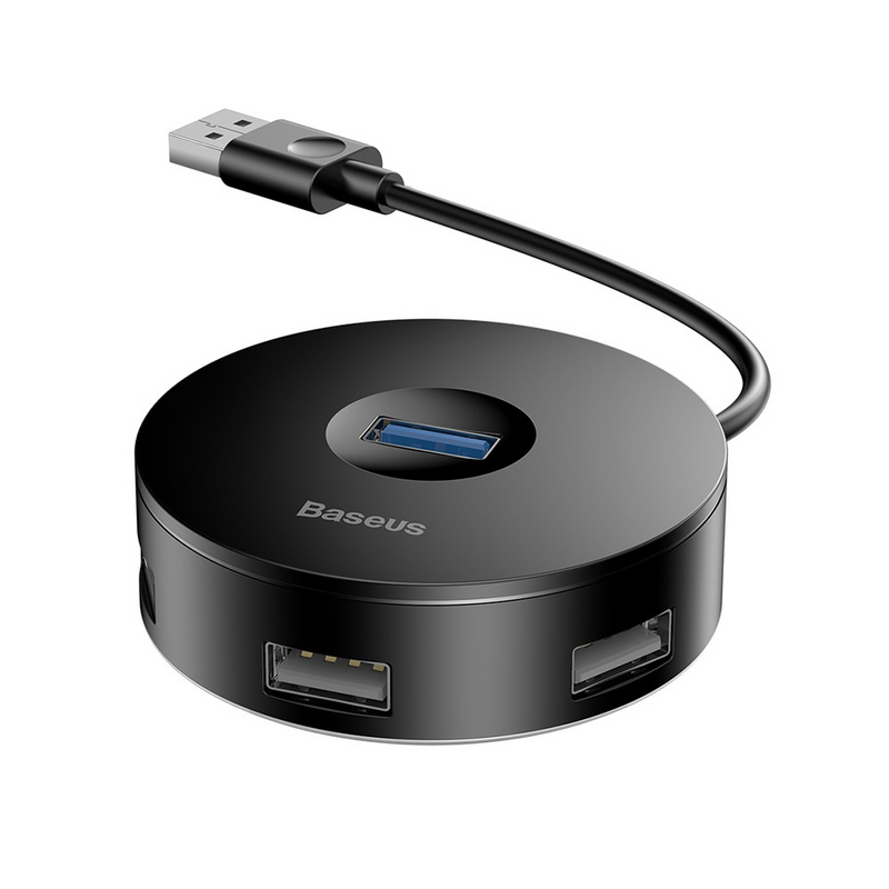 Load image into Gallery viewer, Baseus Round Box HUB Adapter (USB3.0 to USB3.0 x 1 + USB2.0 x 3) 10cm - i-Station Mobile Phone & Electronic Device Repair and Accessories