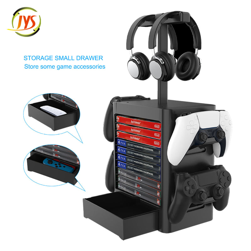 Load image into Gallery viewer, Xbox Wireless Controller Game Disc Storage Box Headphone Holder Stand