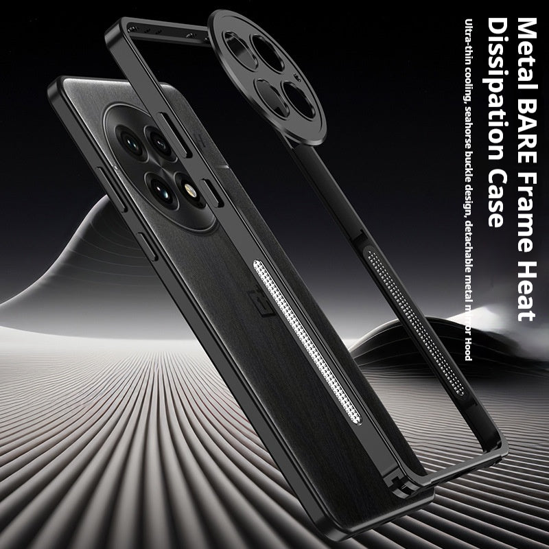 Load image into Gallery viewer, OnePlus 13 5G - Seahorse Buckle Metal Frame With Detachable Metal Lens Cover