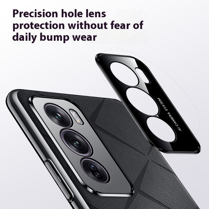 Load image into Gallery viewer, OPPO Reno11 Pro (CPH2607) - Plain Leather PC Phone Case - i-Station Mobile Phone & Electronic Device Repair and Accessories