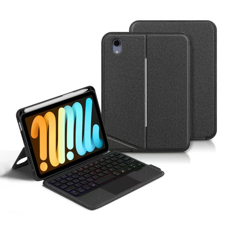 Load image into Gallery viewer, Apple iPad Mini 6/7 8.3'' 6/7th Gen (2021/2024) Smart Wireless Trackpad Keyboard Flip Case With Backlit - i-Station Mobile Phone & Electronic Device Repair and Accessories