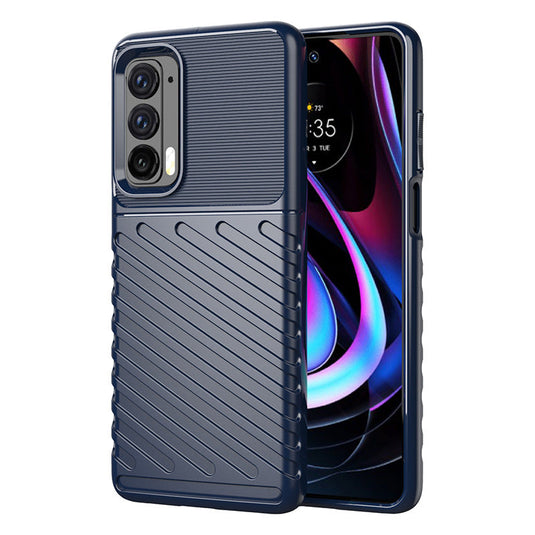 Motorola Moto Edge 2021/Edge Plus - Shield Shockproof Rugged Heavy Duty Case With 2PC 9H Glass Screen Protector - i-Station Mobile Phone & Electronic Device Repair and Accessories