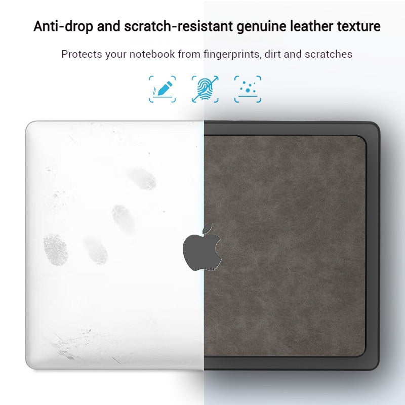 Apple MacBook Pro 16" (A2485 & A2780 & A2991 & A3403 & A3186) - Genuine Sheepskin Leather Shockproof Protective Case - i-Station Mobile Phone & Electronic Device Repair and Accessories