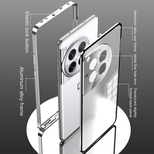 OnePlus 13 - Metal Frame Shockproof Frosted Phone Case - i-Station Mobile Phone & Electronic Device Repair and Accessories
