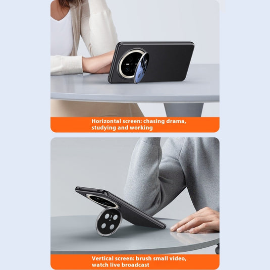 Honor Magic7/Pro - PC Material Transparent Lens Cover Stand Protection Case - i-Station Mobile Phone & Electronic Device Repair and Accessories