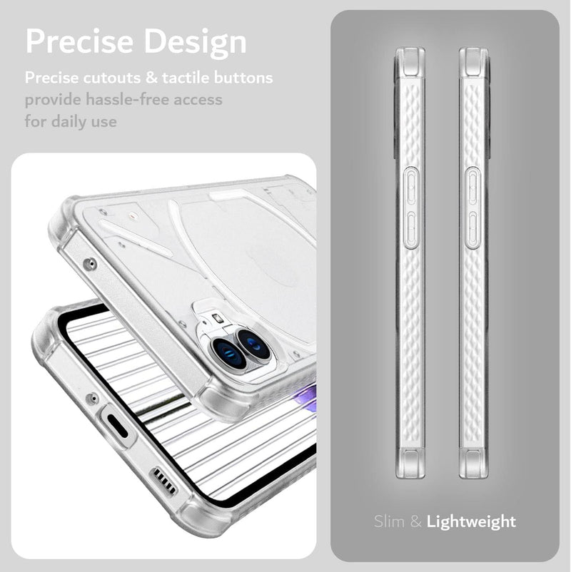 Load image into Gallery viewer, Nothing Phone 1 - AirPillow Cushion Transparent Soft Clear TPU Four Corners Protective Case With 2PC 9H Tempered Glass Screen Protector - i-Station Mobile Phone & Electronic Device Repair and Accessories