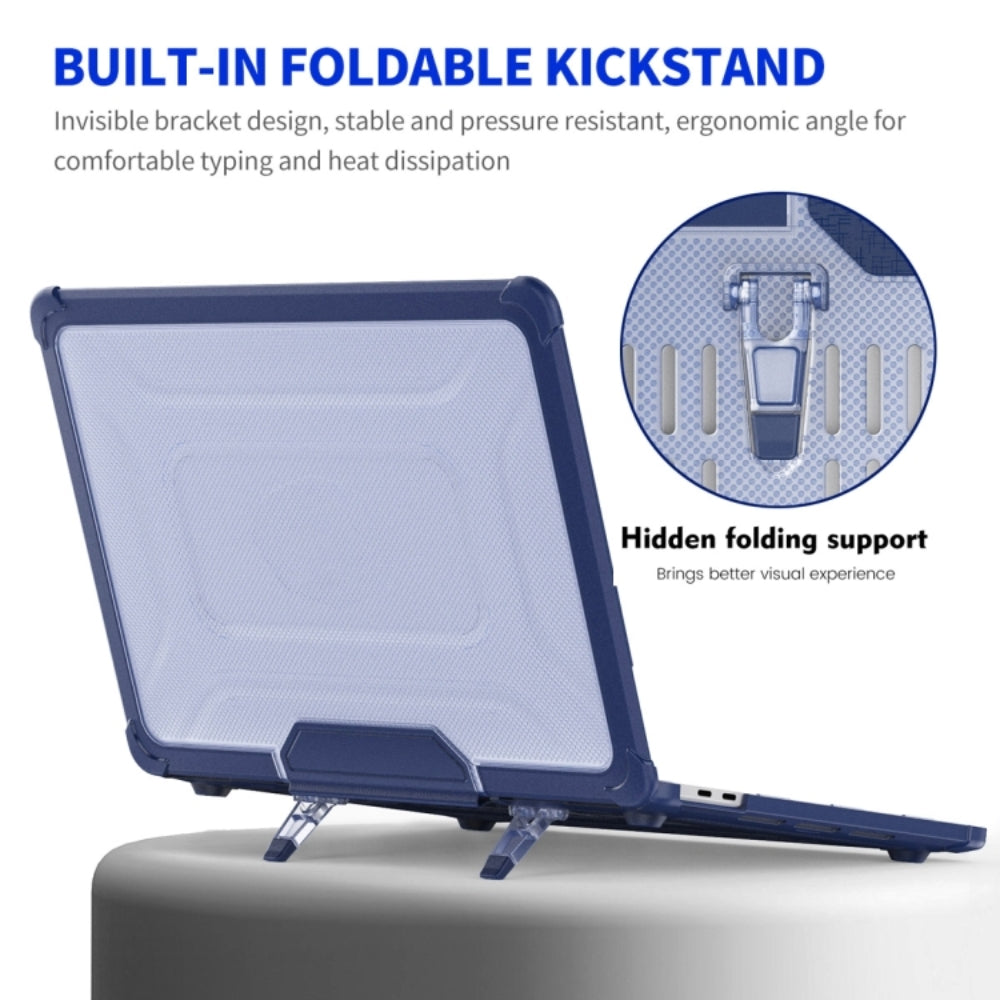 MacBook Air 15.3" 2025 (A3241) M4 - Full Coverage Ventilated Laptop Protective Case - i-Station Mobile Phone & Electronic Device Repair and Accessories