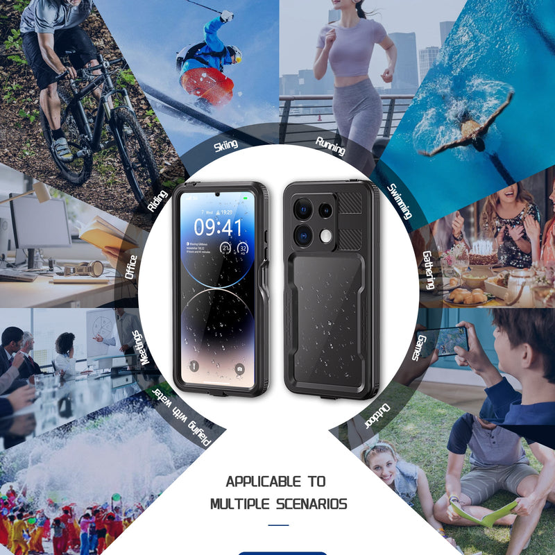 Load image into Gallery viewer, Xiaomi Redmi Note 13 Pro 5G - Shellbox Full Covered Waterproof Heavy Duty Tough Armor Case - Polar Tech Australia
