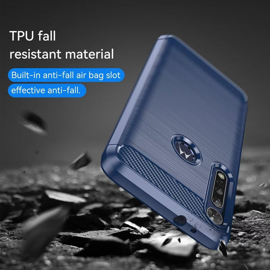 Motorola Moto One Macro - Shield Shockproof Rugged Heavy Duty Case  With 2PC Tempered Glass Screen Protector - i-Station Mobile Phone & Electronic Device Repair and Accessories