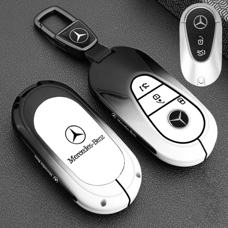 Load image into Gallery viewer, Mercedes Benz Stylish with Cool Shockproof Car Key Fob Protective Case Cover For Benz A, C, E, S, G-Class, GLA, GLB, GLC, GLE, GLS - i-Station Mobile Phone & Electronic Device Repair and Accessories