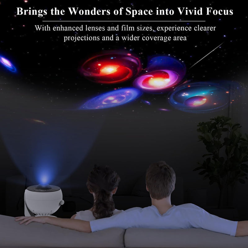 Load image into Gallery viewer, Planetarium Projector Pro, Galaxy Projector Pro for Bedroom, Bluetooth Speaker | 13 HD 4K Film Sheets, Nebula Sky Light Projector For Kids Adults Desktop - i-Station Mobile Phone & Electronic Device Repair and Accessories