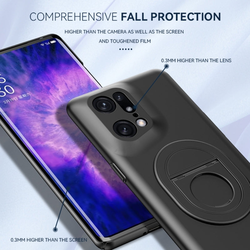 Load image into Gallery viewer, OPPO Find X5/Pro - Magsafe Hidden Fold Holder Full Coverage Shockproof Phone Case - i-Station Mobile Phone & Electronic Device Repair and Accessories