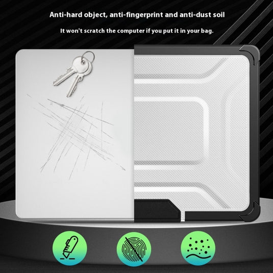 MacBook Air 15.3" M2 & M3 2023 & 2024 (A2941 & A3114) - Full Coverage Shockproof Foldable Stand Protective Case - i-Station Mobile Phone & Electronic Device Repair and Accessories