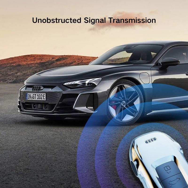 Load image into Gallery viewer, Audi Zinc Alloy Silicone Car Key Fob Case Cover For A3, A4, A5, A6, A8, Q2, Q5, Q7, Q8, e-tron - i-Station Mobile Phone & Electronic Device Repair and Accessories