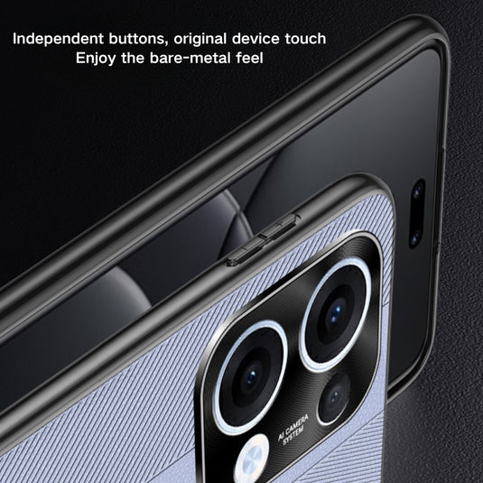 OPPO Reno13 / Pro - Classic Business Solid-Color Leather Phone Case - i-Station Mobile Phone & Electronic Device Repair and Accessories