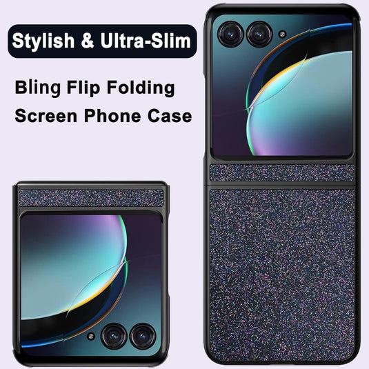 Motorola Razr 40 Ultra - Glitter Sparkly Silicone Full Coverage Shockproof Phone Case - i-Station Mobile Phone & Electronic Device Repair and Accessories