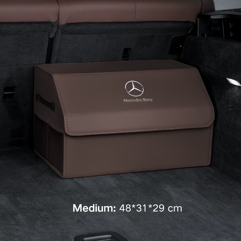 Load image into Gallery viewer, Mercedes-Benz Microfiber Leather Car Trunk Storage Box for GLE350/450, GLA, GLC, GLB, GLS, G500, EQC, E-Class, C-Class, S-Class - i-Station Mobile Phone & Electronic Device Repair and Accessories