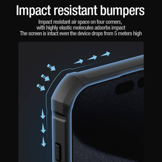 Apple iPhone 15 Pro/Max - NILLKIN Shockproof CamShield Armor with Invisible Ring Holder Protective Case - i-Station Mobile Phone & Electronic Device Repair and Accessories