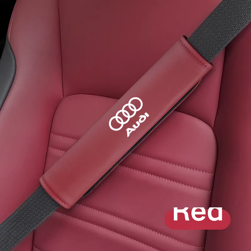Load image into Gallery viewer, Audi Car Seat Belt Shoulder Pads for A3, A5, A4L, A6L, A7, A8L, Q2, Q3, Q5, Q7