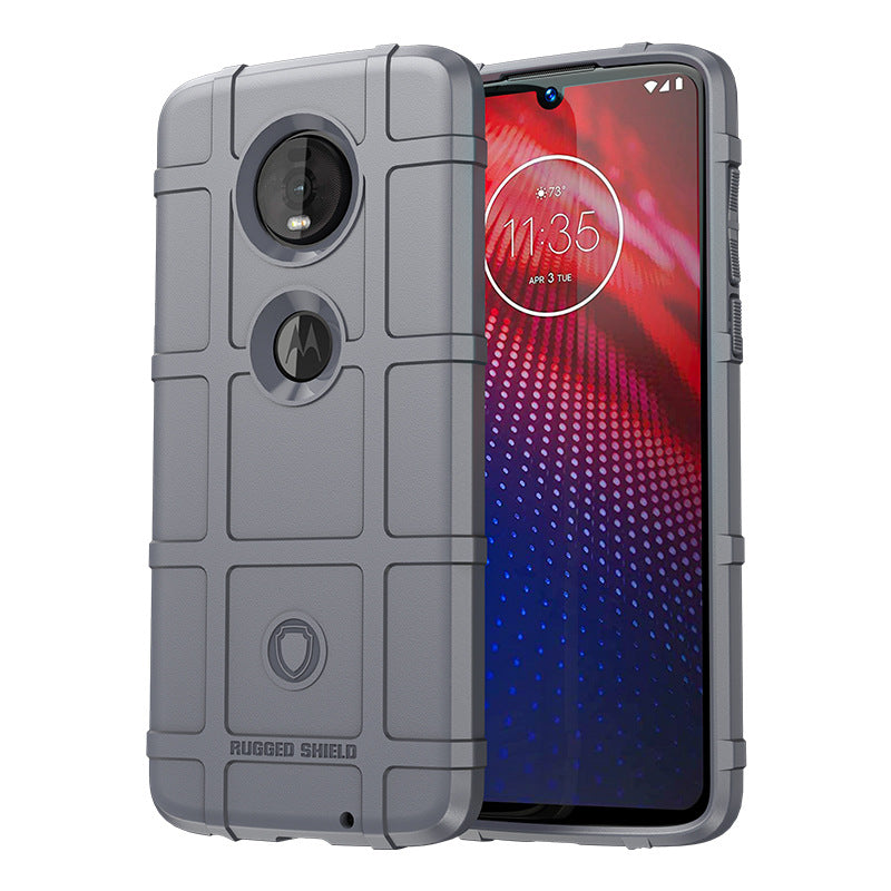 Load image into Gallery viewer, Motorola Moto Z4/Moto Z4 Play/Moto Z4 Force - Shield Shockproof Rugged Heavy Duty Case  With 2PC Tempered Glass Screen Protector - i-Station Mobile Phone & Electronic Device Repair and Accessories