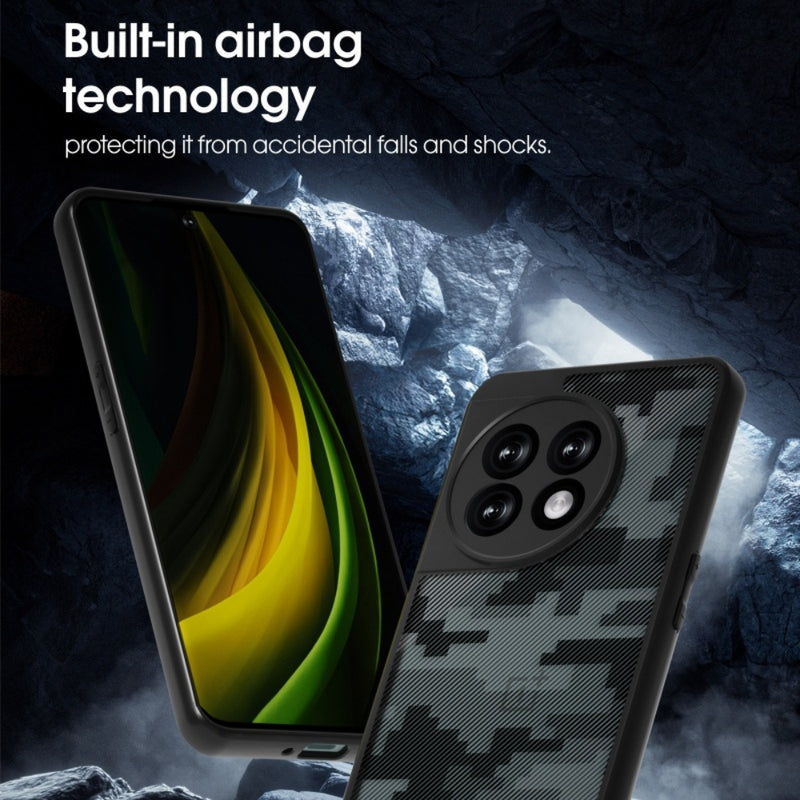 Load image into Gallery viewer, OnePlus 11R - Transparent Camouflage Shockproof Protective Case - i-Station Mobile Phone & Electronic Device Repair and Accessories