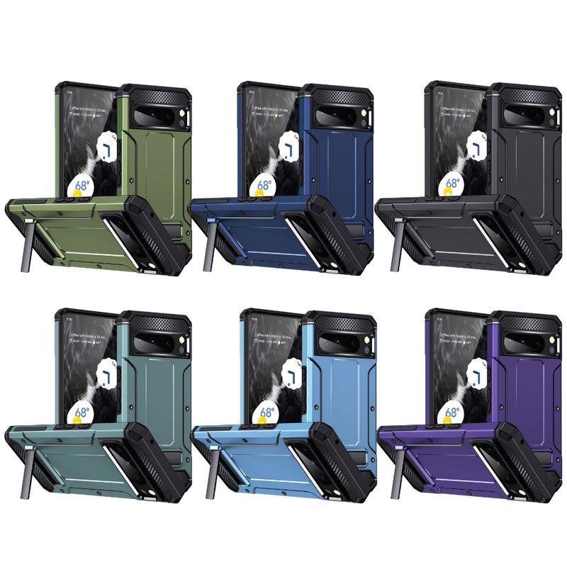 Load image into Gallery viewer, Google Pixel 8/Pro - TPU + PC 2 in 1 Mecha Style Drop Resistant Protective Case - i-Station Mobile Phone & Electronic Device Repair and Accessories