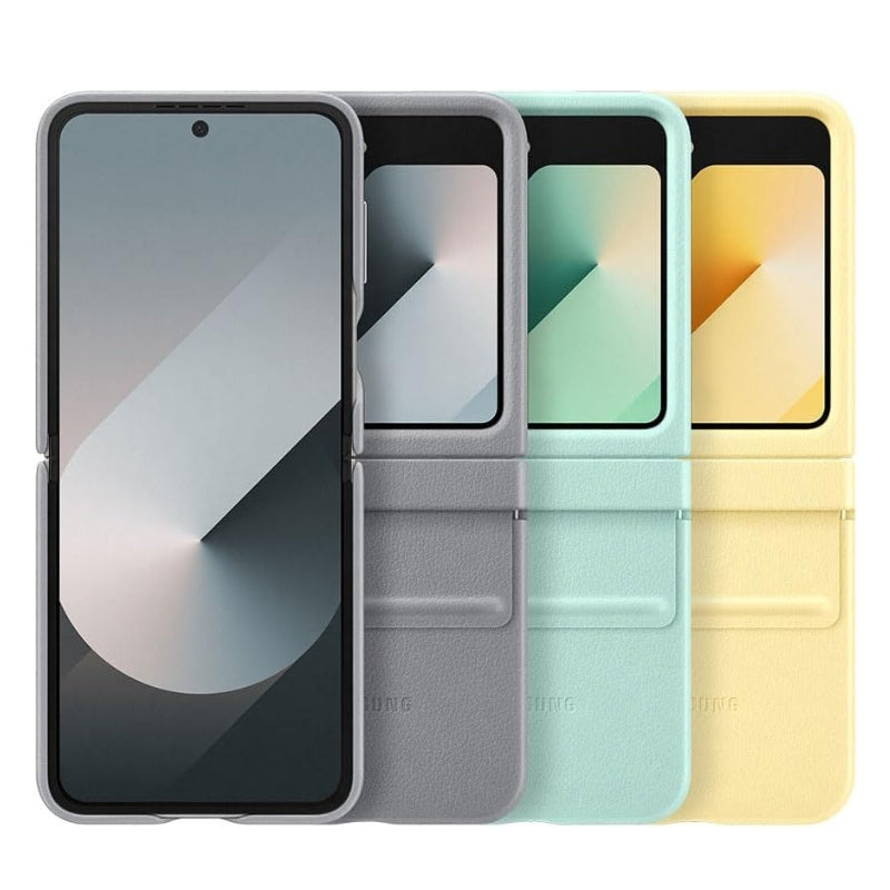 Load image into Gallery viewer, Samsung Z Flip 6 -  Shockproof Non-Slip Scratch-Resistant Full Protective Leather Case - i-Station Mobile Phone & Electronic Device Repair and Accessories