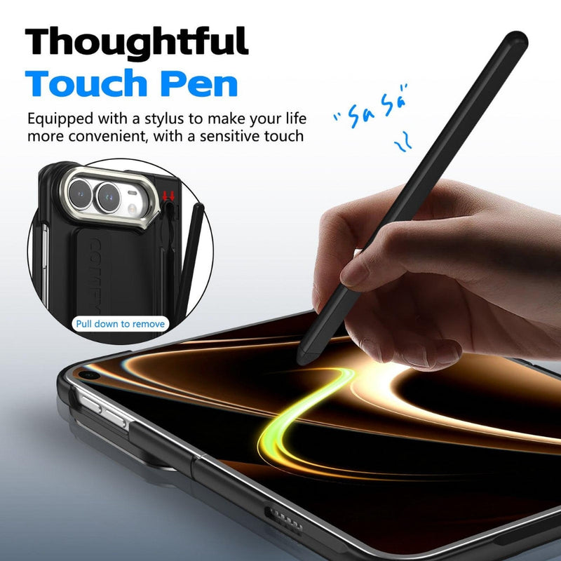Load image into Gallery viewer, Apple iPhone Duo - Film Integrated Lens Frame Bracket Phone Case with Wristband / Pen - Polar Tech Australia