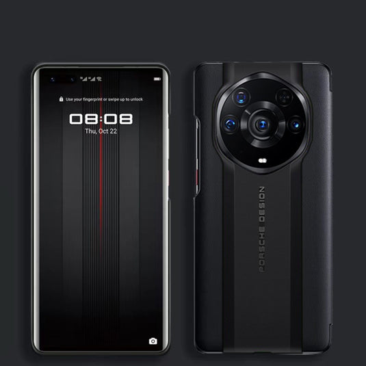 Honor Magic4/Magic4 Pro/Magic4 Ultimate - Nappa Pattern top layer of cowhide Business Phone Case - i-Station Mobile Phone & Electronic Device Repair and Accessories