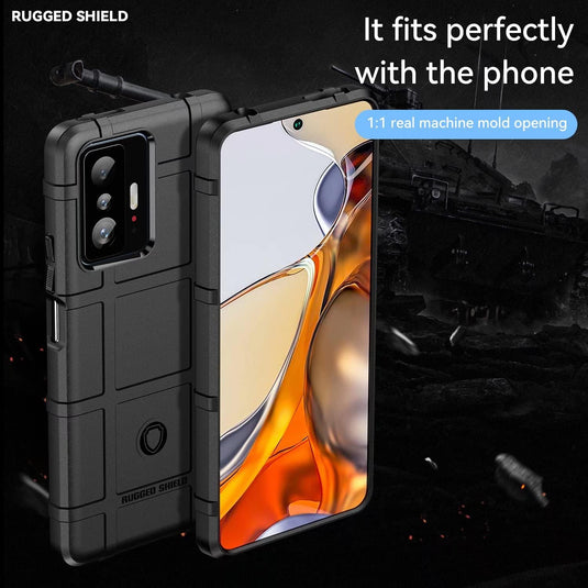 Nokia C3 - Shield Shockproof Rugged Heavy Duty Case With 2PC 9H Tempered Glass Screen Protector - i-Station Mobile Phone & Electronic Device Repair and Accessories