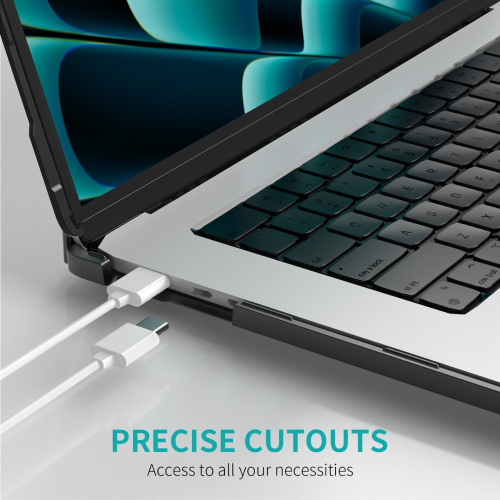 MacBook Air 15.3" (A2941 & A3114) - BJB2 Full Coverage Laptop Stand Protective Case - i-Station Mobile Phone & Electronic Device Repair and Accessories