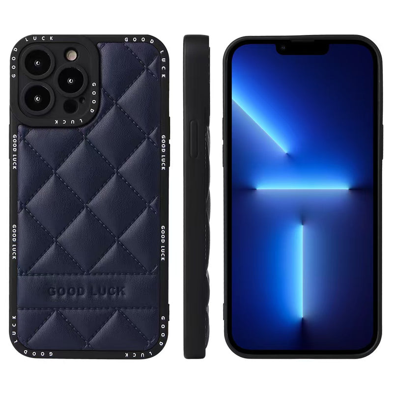Load image into Gallery viewer, Apple iPhone 12/Pro/Pro Max Diamond Pattern Full-Body Shockproof Leather Phone Case - i-Station Mobile Phone & Electronic Device Repair and Accessories