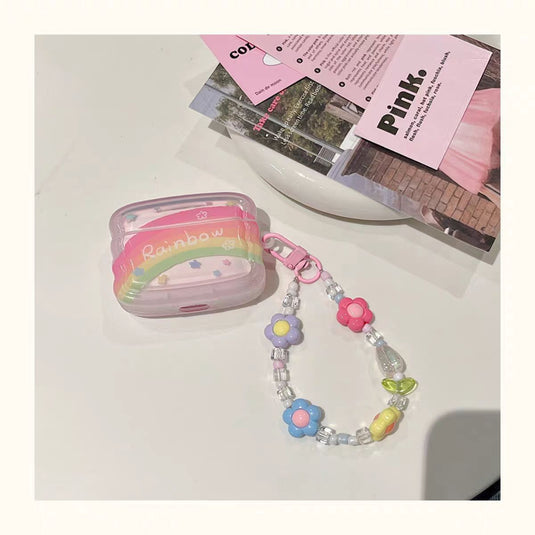 Apple Airpods 1 -  Rainbow Gradient Anti-Drop Fashion Case - i-Station Mobile Phone & Electronic Device Repair and Accessories