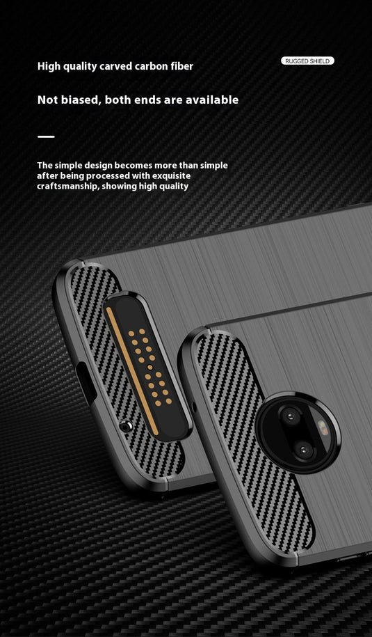 Motorola Moto Moto Z3/Z3 Force/Z3 Play - Shield Shockproof Rugged Heavy Duty Case With 2PC 9H Glass Screen Protector - i-Station Mobile Phone & Electronic Device Repair and Accessories