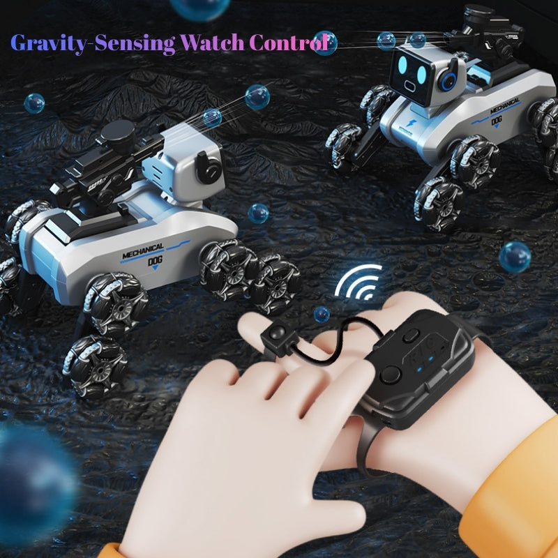 Load image into Gallery viewer, Smart 8-Wheel Gesture Control Robot Dog-shaped Toy with Camera & Spray Stunt Functions - i-Station Mobile Phone & Electronic Device Repair and Accessories