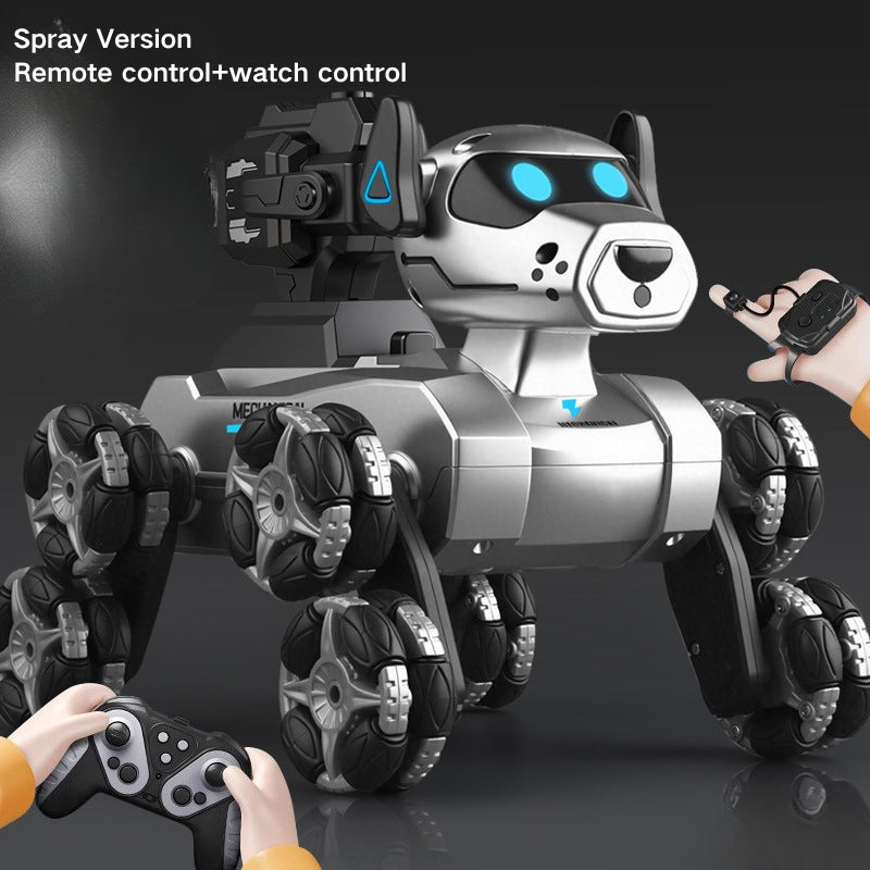 Load image into Gallery viewer, Smart 8-Wheel Gesture Control Robot Dog-shaped Toy with Camera & Spray Stunt Functions - i-Station Mobile Phone & Electronic Device Repair and Accessories