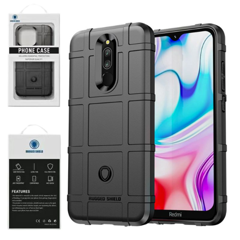 Load image into Gallery viewer, Xiaomi Redmi 8 Military Rugged Shield Heavy Duty Drop Proof Case - i-Station Mobile Phone & Electronic Device Repair and Accessories