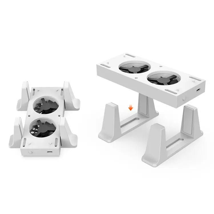 Load image into Gallery viewer, Xbox Series S Vertical Cooling Stand Holder Dual Cooling Fan Base - Polar Tech Australia
