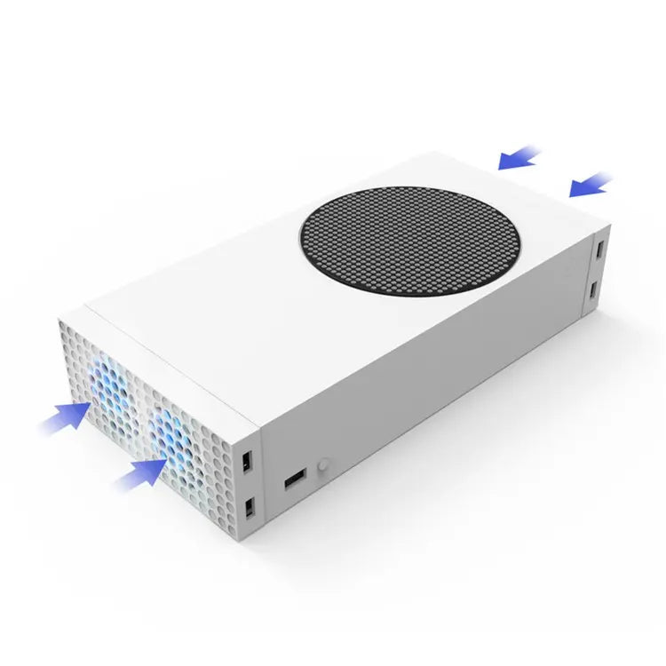 Load image into Gallery viewer, Xbox Series S Vertical Cooling Stand Holder Dual Cooling Fan Base - Polar Tech Australia