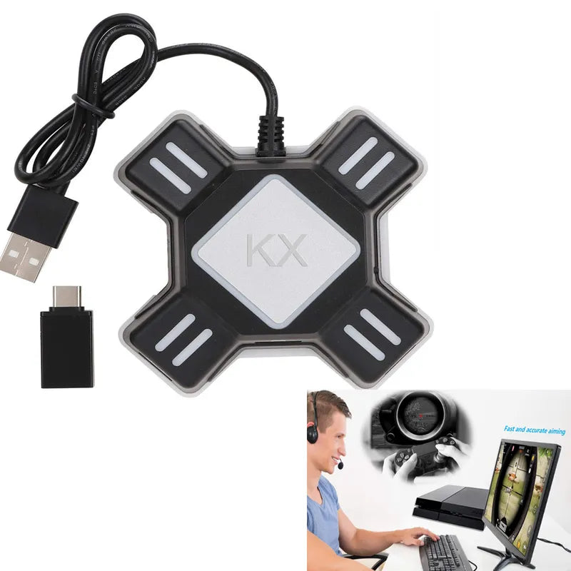Load image into Gallery viewer, Switch Xbox One PS4 PS3 KX Keyboard and Mouse Adapter Controller Converter - Polar Tech Australia